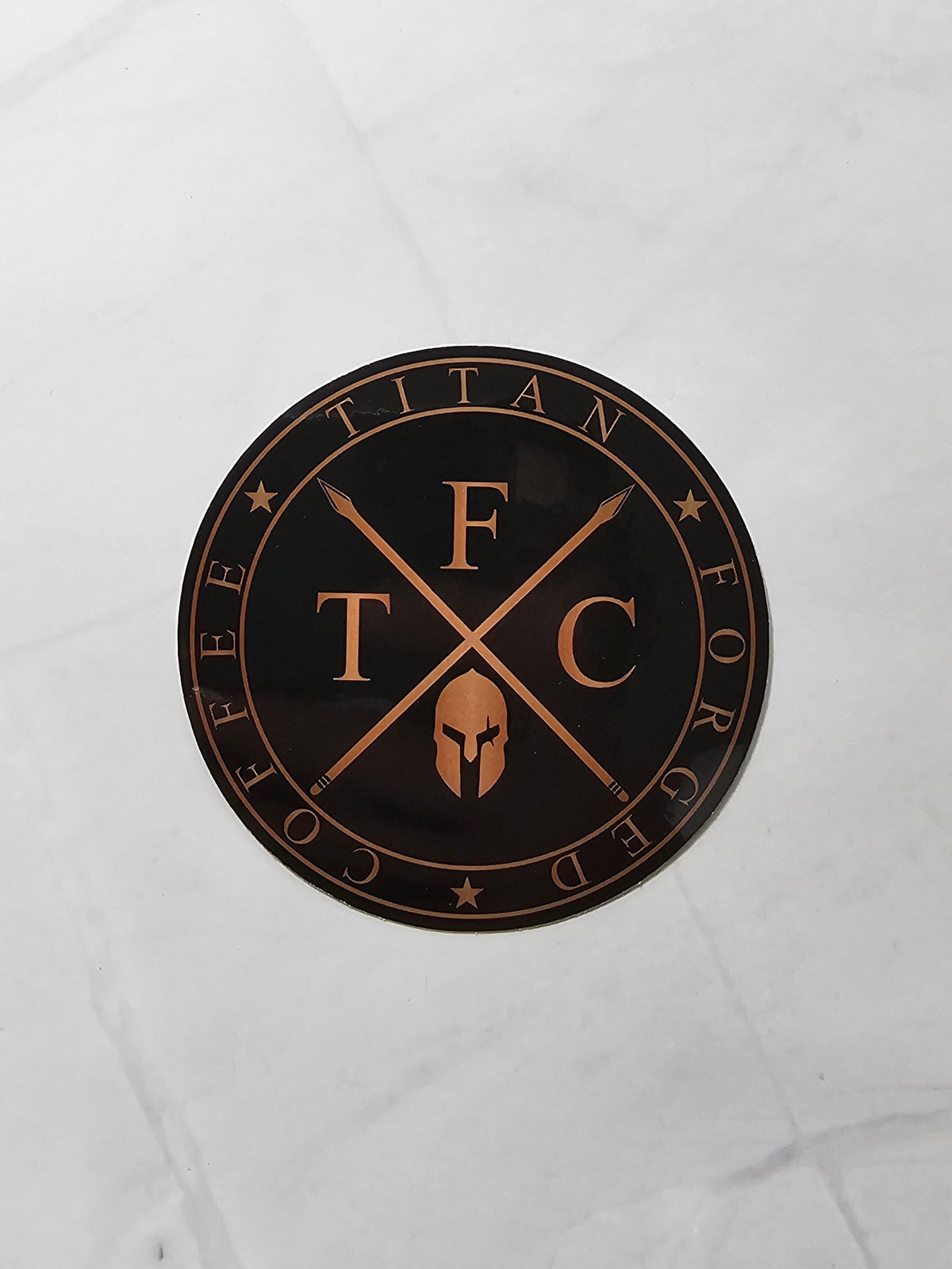 Thfc Stickers TFC Sticker – Titan Forged Coffee