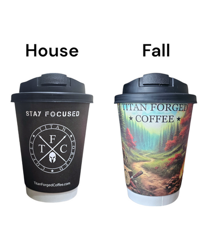 12oz To-Go Coffee Cups (12 Pack)