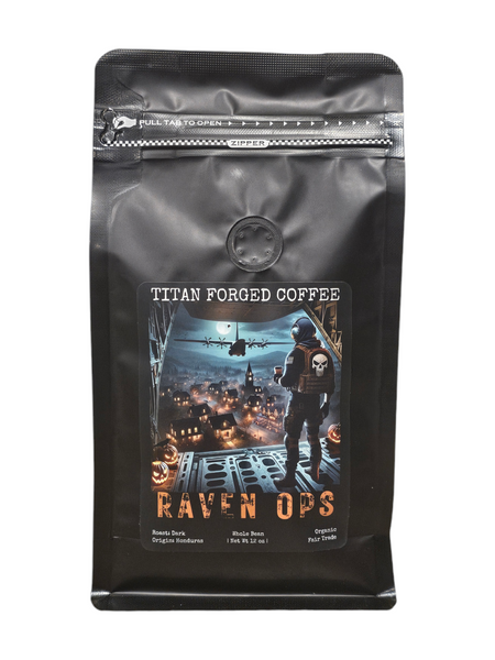 RAVEN OPS - Dark Roast – Titan Forged Coffee